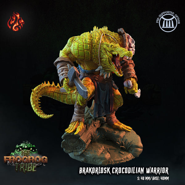 Brakorlosk the Crocodilian Warrior