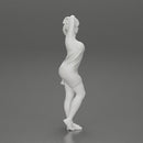 Sexy woman after shower wearing bathrobe holding bath towel - Only-Games