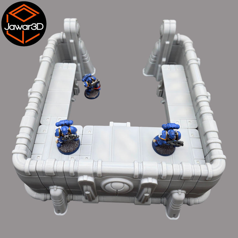Ethereal Base #1 - 28mm Wargaming Scatter Terrain Scenery Tabletop Miniature - Only-Games