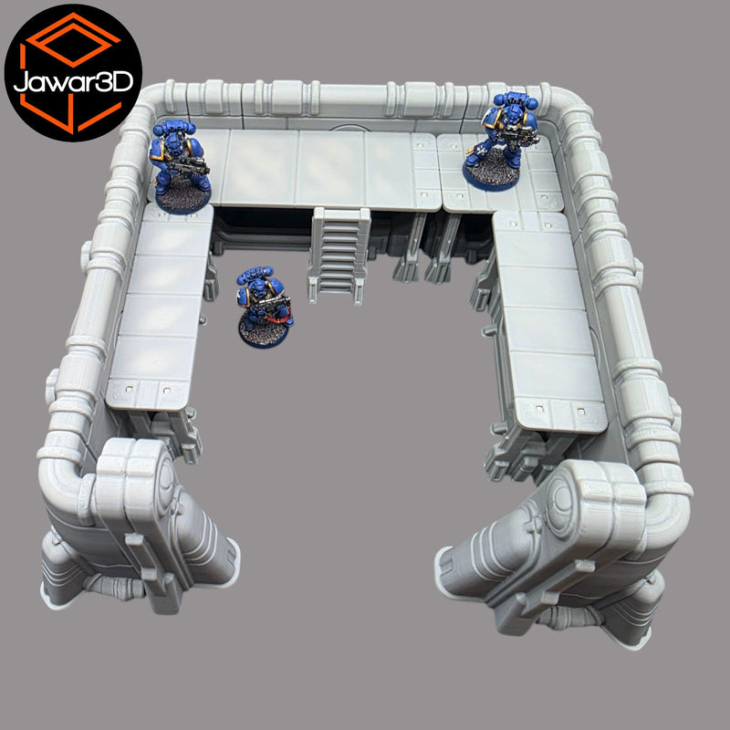 Ethereal Base #1 - 28mm Wargaming Scatter Terrain Scenery Tabletop Miniature - Only-Games
