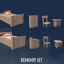 Bedroom Set (8 Models) - Bed - Tavern - Beds - Bed Set - Master Bed - Bed - Beds - Tavern Bed - Tavern Set - Beds - Bed Room - Bedroom - Only-Games
