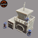 Sci-Fi Outpost - 28mm Wargaming Scatter Terrain Scenery Tabletop Miniature - Only-Games
