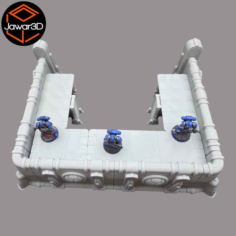 Ethereal Base #5 - 28mm Wargaming Scatter Terrain Scenery Tabletop Miniature - Only-Games