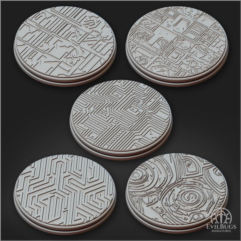 EvilBugs 50mm Bases Pack - Only-Games