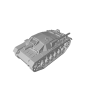 3D Printed German Stugg 3c Tank Destroyer - Only-Games