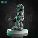 (0208) Male halfling ranger with a bow - Only-Games