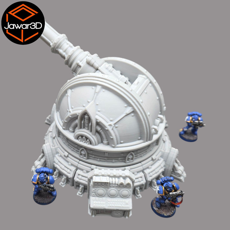 Defense Turret - 28mm Wargaming Scatter Terrain Scenery Tabletop Miniature - Only-Games