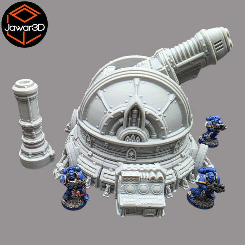 Defense Turret - 28mm Wargaming Scatter Terrain Scenery Tabletop Miniature - Only-Games