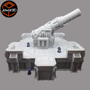 Big Gun Platform #1 - 28mm Wargaming Scatter Terrain Scenery Tabletop Miniature - Only-Games