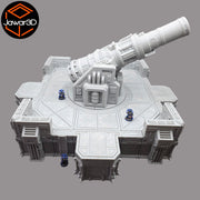 Big Gun Platform #1 - 28mm Wargaming Scatter Terrain Scenery Tabletop Miniature - Only-Games
