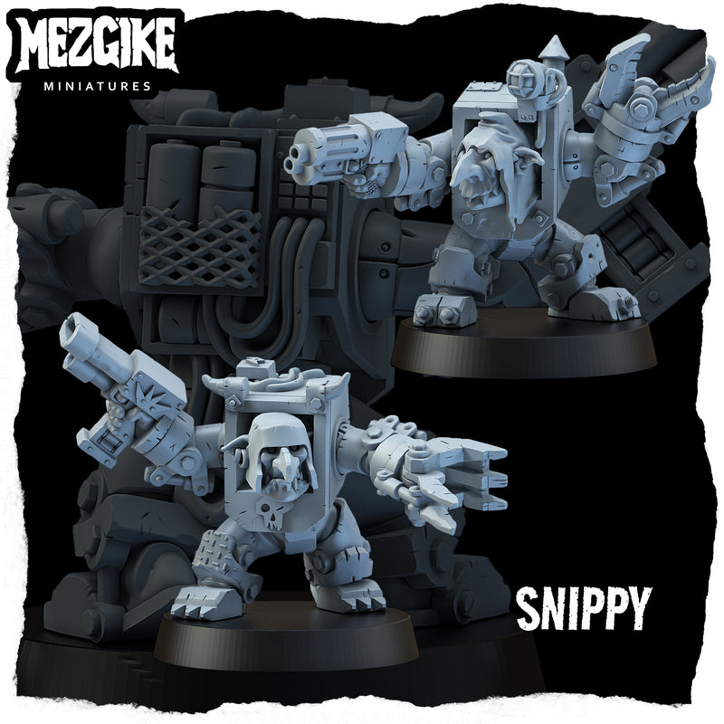 Mega runtz mob A (7 multipart miniatures) - Only-Games