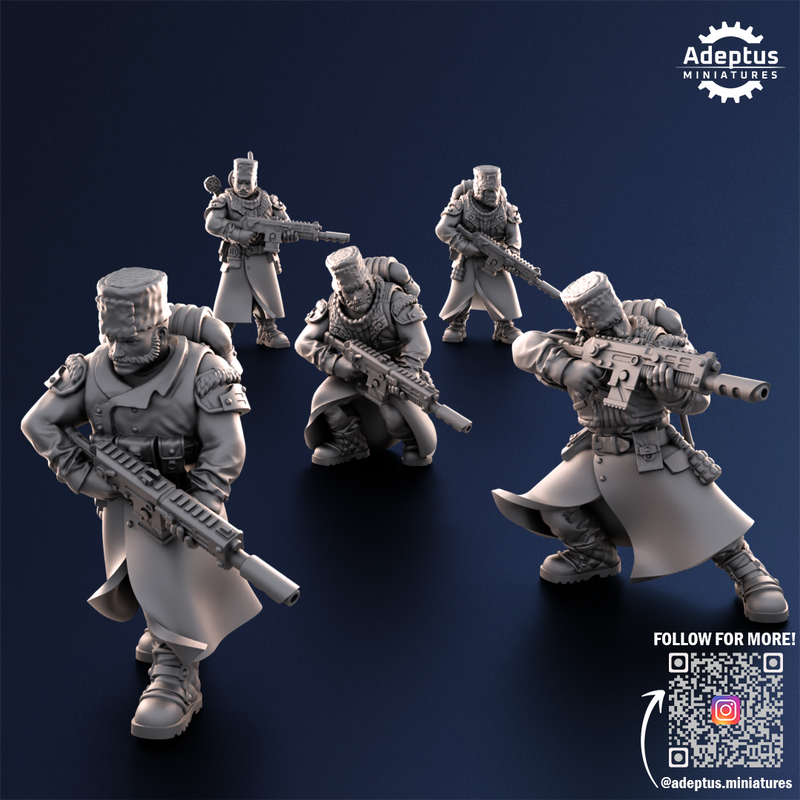 Squad. Coldreach Regiment. Imperial Guard - Only-Games