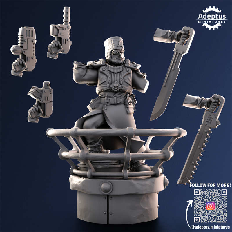 Commander. Coldreach Regiment. Imperial Guard - Only-Games