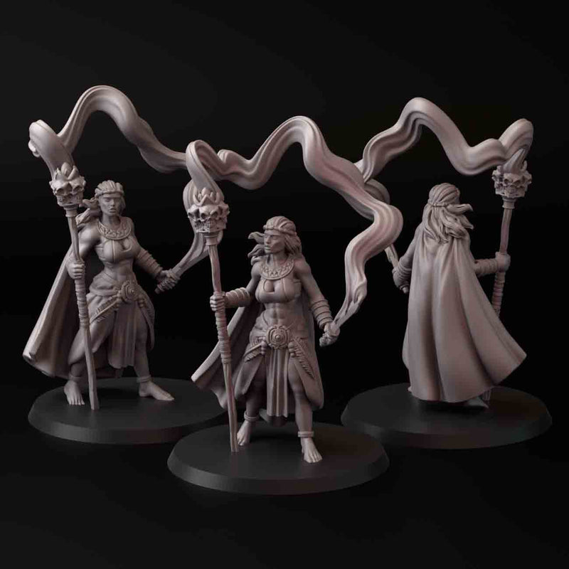 Quqa Amazon: Sorcerers (3 models)