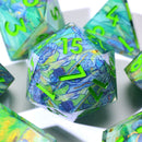 Bluemorn Grove | Art Core Dice | 7 Piece Set - Only-Games