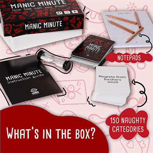 Lujaro Games: Manic Minute - Not Safe For Work Edition - Only-Games