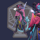 Corvus Vermis Trobat ( Tiefling - Fighter ) Full colour