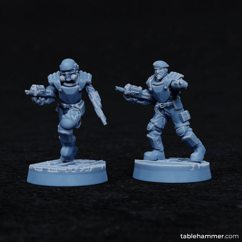 Factory Guard Rangers – Human Riflemen Soldiers (Accell Union) - Only-Games