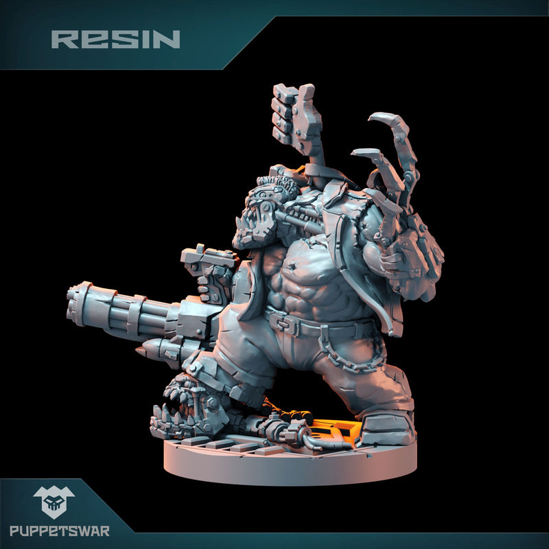 Orc Cyborg Chieftain - Only-Games