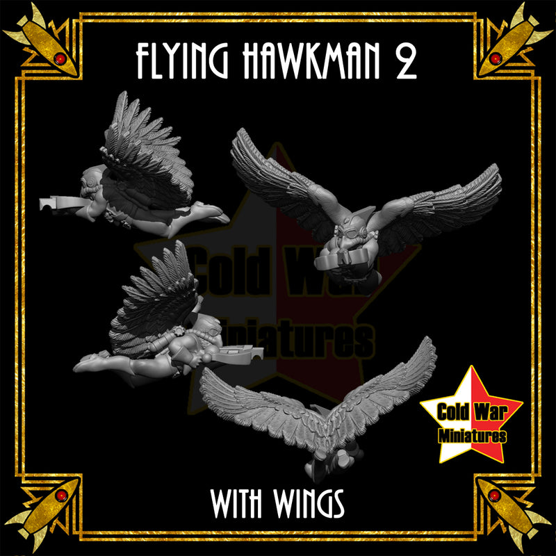 Flying Hawkman 2 (wings) - Only-Games