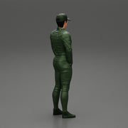 motorbiker standing with his hands in pocket - Only-Games
