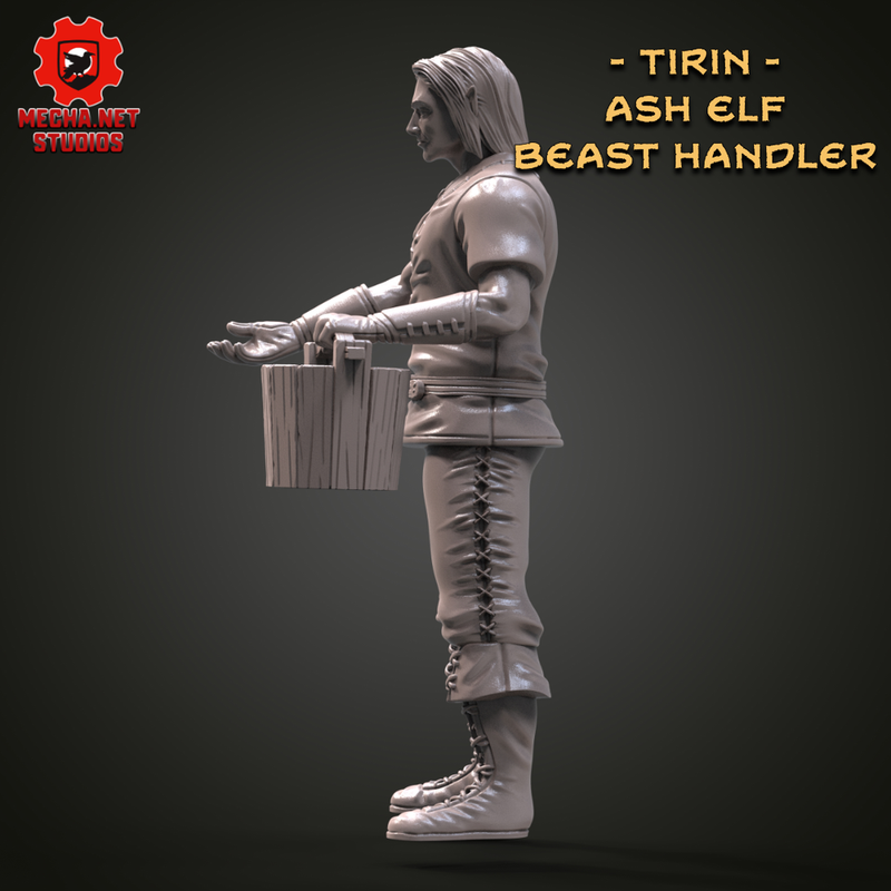 Tirin - Ash Elf Beast Handler - Only-Games