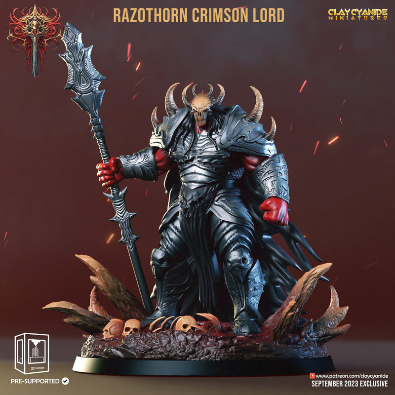 Razothorn the Crimson Lord - Only-Games