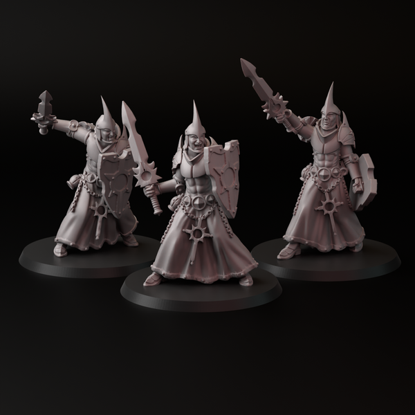 Legionar Templars 3 miniatures