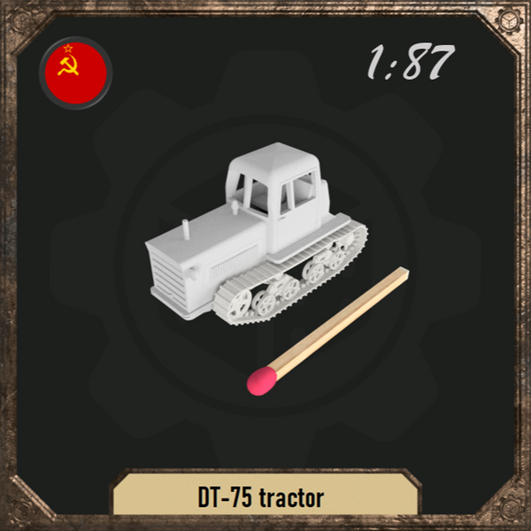 1/87 DT-75 tractor