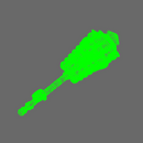 Cyber Samurai Greater Tetsubo Right Hand - Only-Games