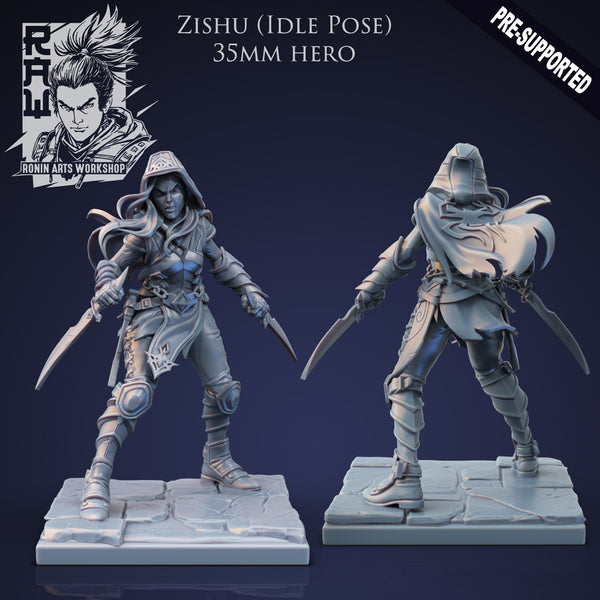 Zishu The Rogue - Idle Pose - Only-Games