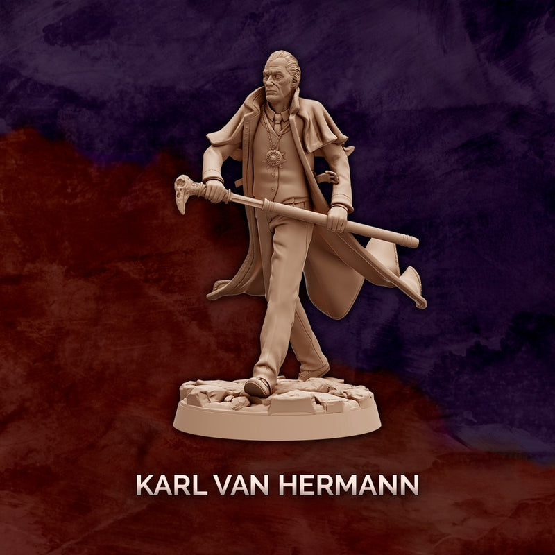 Karl Van Hermann - Human Fighter