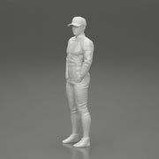 motorbiker standing with his hands in pocket - Only-Games
