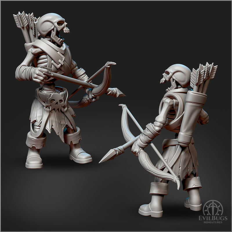 Skeleton Bone Shooter 28mm/32mm/54mm - Only-Games