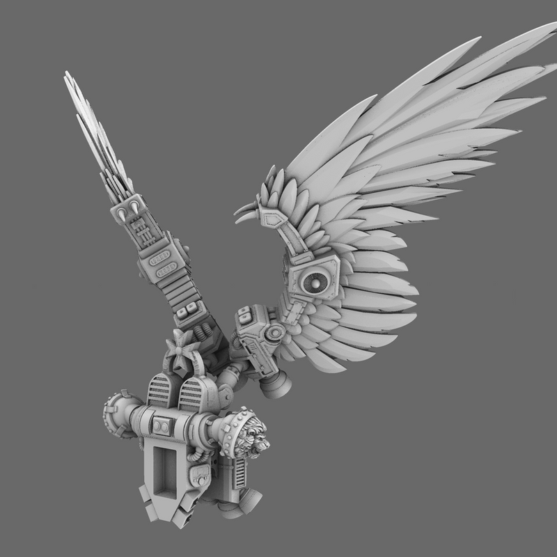 Galactic Lions V7 Winged Lion Jetpack - Only-Games