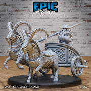 Dwarf Army Goat Chariot - Only-Games