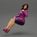 2 Businesswoman Sitting On Private Plane - Only-Games