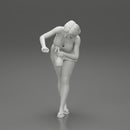 sexy girl cleaning in sponge and cleaning bottle - Only-Games