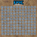 Game Token Coin Holder & Tokens Set - Only-Games