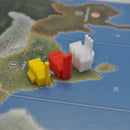 Global War 1936 Industrial Complex Set (75pc) | Minor, Medium & Major Factory Markers White or Gray