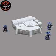 Guard Bunker #2 - 28mm Wargaming Scatter Terrain Scenery Tabletop Miniature - Only-Games