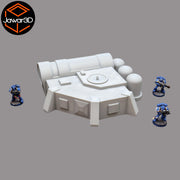 Guard Bunker #2 - 28mm Wargaming Scatter Terrain Scenery Tabletop Miniature - Only-Games