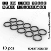 Round Bases Size Converters Round to Round 3d Print Full Range - Only-Games