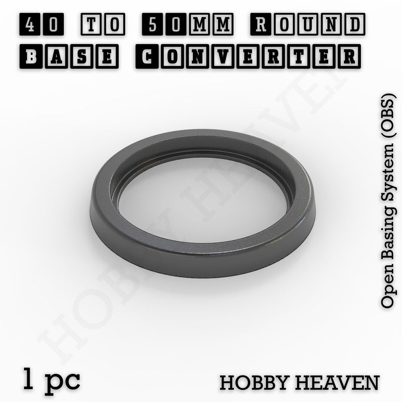 Round Bases Size Converters Round to Round 3d Print Full Range - Only-Games