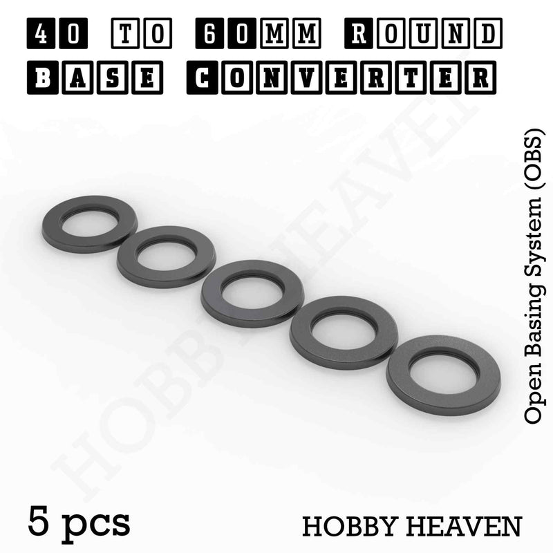 Round Bases Size Converters Round to Round 3d Print Full Range - Only-Games