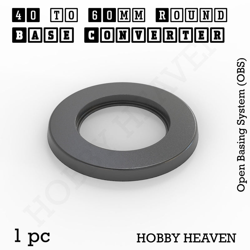 Round Bases Size Converters Round to Round 3d Print Full Range - Only-Games