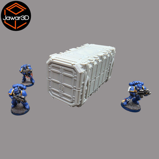 Gothic Container #2 - 28mm Wargaming Scatter Terrain Scenery Tabletop Miniature - Only-Games