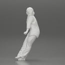 lowrider chola girl is leaning against the car, wearing a long open shirt with pigtails hair - Only-Games