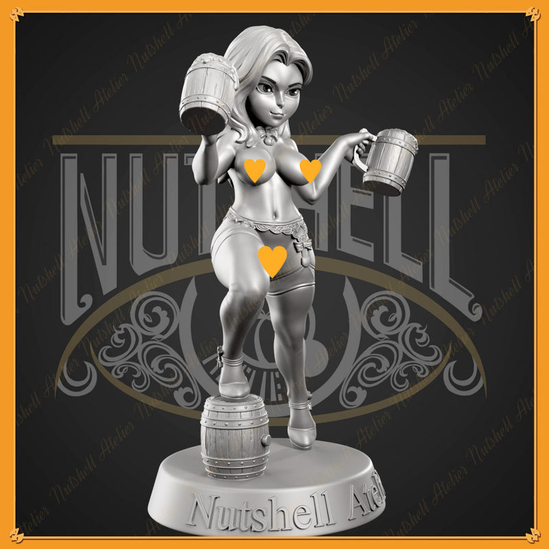 Nutshell Atelier - Chibi Barmaid -NSFW - Only-Games