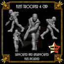 Fleet Trooper 4 - Running Gun Down (skullcap) - Only-Games